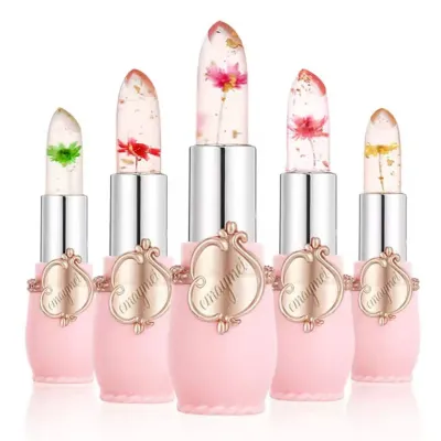 Crystal Jelly Flower Moisturizing Lip Balm Lipstick