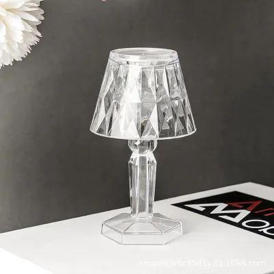 Crystal LED Acrylic Candles Lamp (1 Pc)