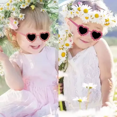 Heart Shape Baby Sunglasses 