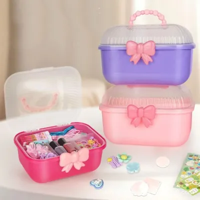 Double Layered Big Size Cosmetics Organizer Box 