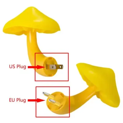 Mushroom Design LED Night Light Lamp