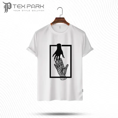 Handprint Fingers T-Shirt For Men