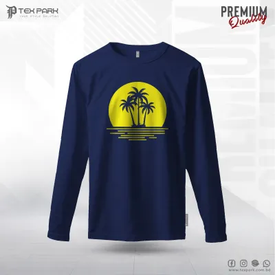 Stylish Long Sleeve  T-Shirt For Men