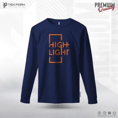 Hight Light Long Sleeve T-Shirt For Men