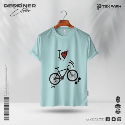 I Love Cycle Premium Half Sleeve T-shirt