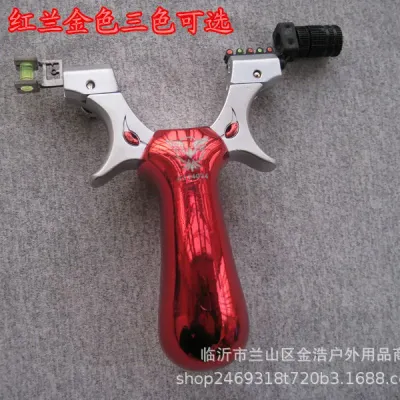 RED demon eye stainless still most high quality china slingshot for professional 