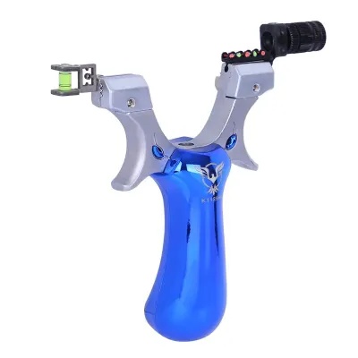 night light blue demon eye stainless still most high quality china slingshot for professional 