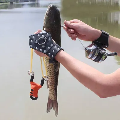fish shooting hand protect gloves