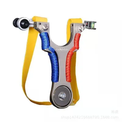 New Magnatic stainless still beautiful slingshot 