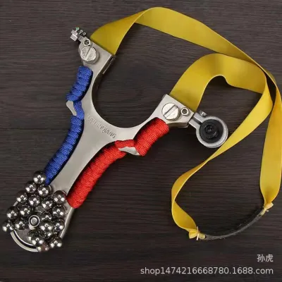 New Magnatic stainless still beautiful slingshot 