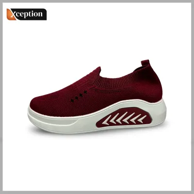 Women's casual fashion Red sports shoes