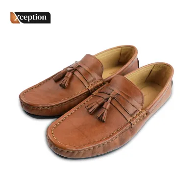 Premium Softy Semi-Chrome Tanned Genuine Cow Leather True Moccasin Shoe