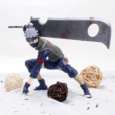 Kakashi with Zabuza sword