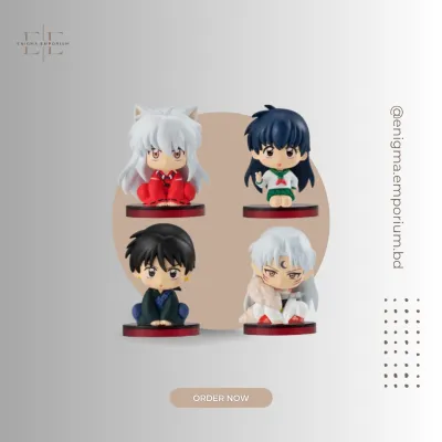 Inuyasha 4 pieces Bundle