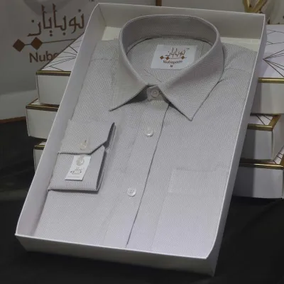 Light Grey Cotton Shirt