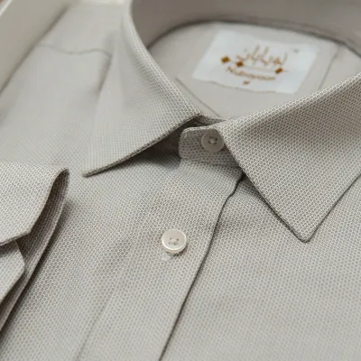 Light Grey Cotton Shirt