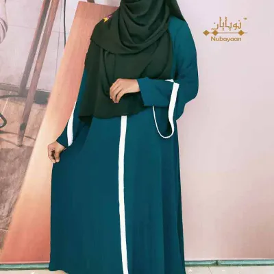 Tail cut sleeve Abaya