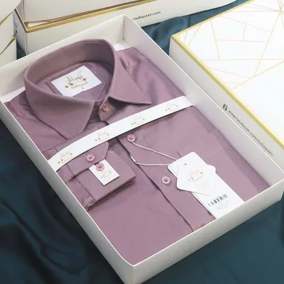 Lavender Cotton Shirt