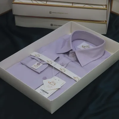 Light Purple Cotton Shirt