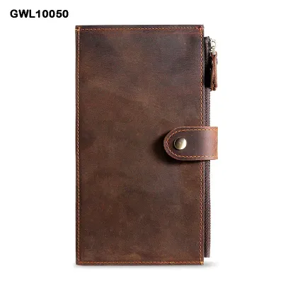 Genuine Leather Anti Magnetic Wallet