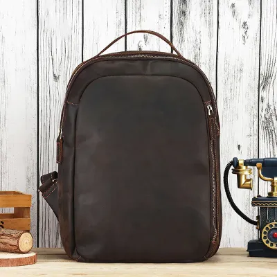 GENUINE LEATHER BACKPACK GB-JR6637CH