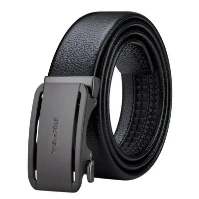 GENUINE LEATHER AUTOMATIC BUCKLE BELT GB-WP1717BB
