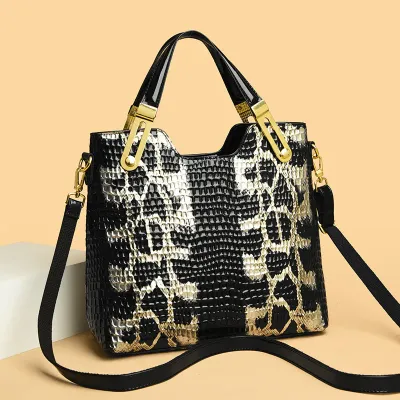 CROCODILE PATTERN WOMEN'S TOTE BAG GB-2030B