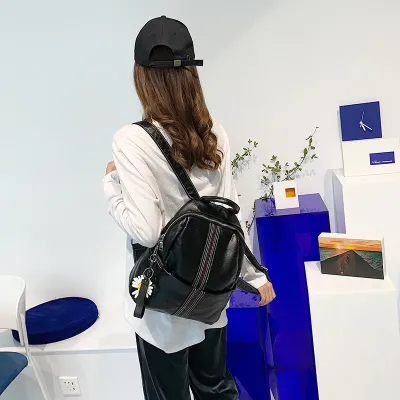 GENUINE LEATHER WOMEN'S VERSATILE BACKPACK GB-0822B