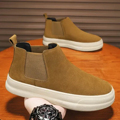 BRITISH TREND HIGH TOP CASUAL SHOE GB-0558