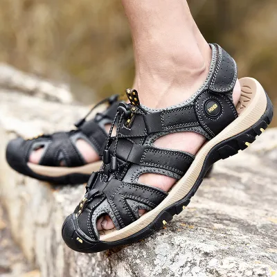 TOP LAYER COWHIDE OUTDOOR CREEK SANDAL GB-7233