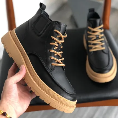BRITISH STYLE HIGH TOP MARTIN BOOT GB-3858