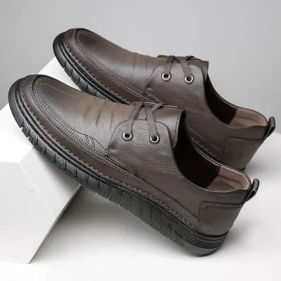  LACE-UP TREND BUSINESS CASUAL SHOE GB-R816