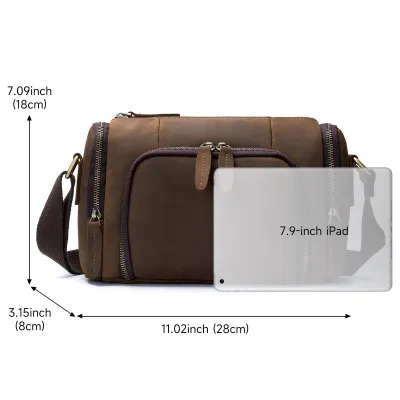 GENUINE LEATHER DUFFLE BAG GB-MR6058CH