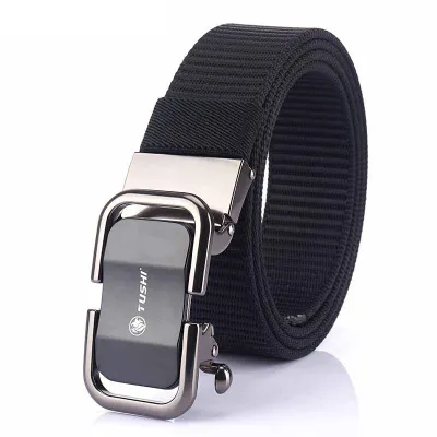 AUTOMATIC BUCKLE NYLON BRAIDED BELT GB-6045B