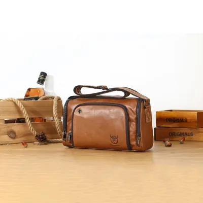  RETRO CASUAL CROSSBODY  HORIZONTAL STYLE MEN'S TRAVEL BAG GB-BC6047Y