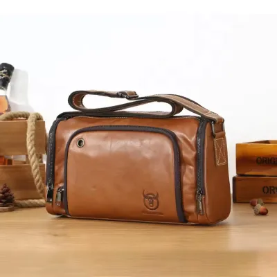  RETRO CASUAL CROSSBODY  HORIZONTAL STYLE MEN'S TRAVEL BAG GB-BC6047Y