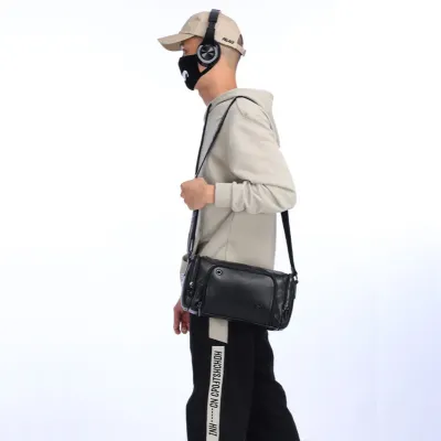  RETRO CASUAL CROSSBODY  HORIZONTAL STYLE MEN'S TRAVEL BAG GB-BC6047B