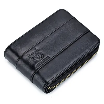 GENUINE LEATHER MULTI-FUNCTIONAL SHORT WALLE GB-BC0025B