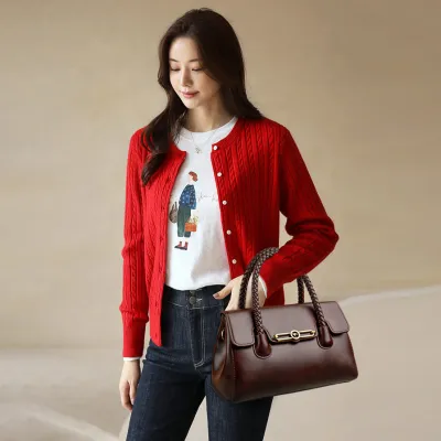 VERSATILE STYLE TRENDY  WOMEN'S  HANDBAG GB-5173BR