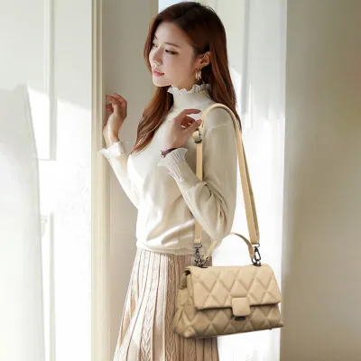 DIAMOND EMBROIDERY CASUAL FEMALE HANDBAG GB-5163AP