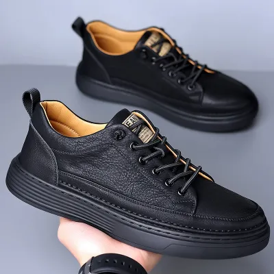 VERSATILE SOFT LEATHER  CASUAL SHOES GB-6624