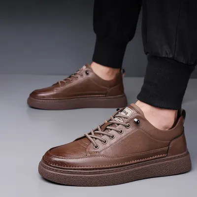 VERSATILE SOFT LEATHER  CASUAL SHOES GB-0133