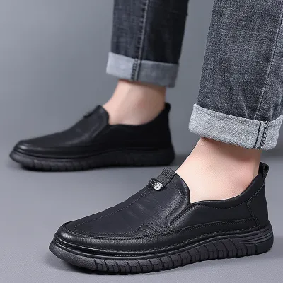 VERSATILE SOFT LEATHER CASUAL SHOES GB-0806