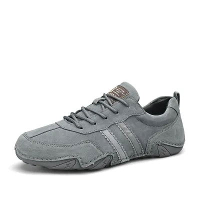 Mesh Leather Casual Shoes 