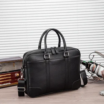 Leather Briefcase Business Bag