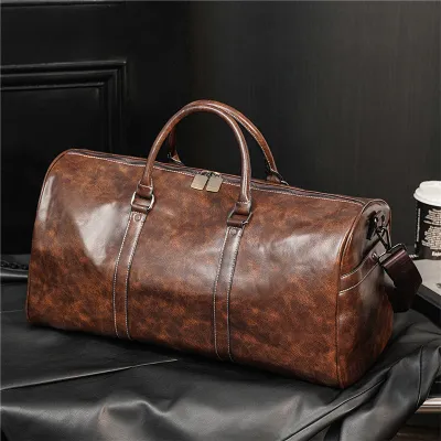 Large Capacity Retro Travel Bag 