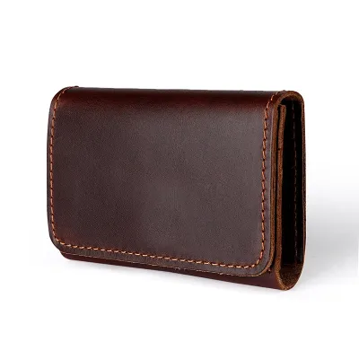 Genuine Leather  Bank Card Wallet