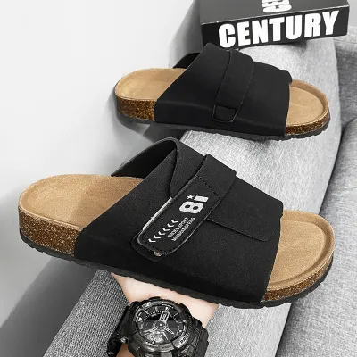 Fashion Casual Birkenstock Cork Slippers 