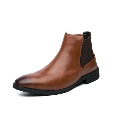 British Style Men's Leather Shoes