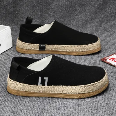 Round-Toed Loafers Work Casual Trendy Men's Shoes